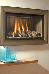 Rocco Cream Gas Fire